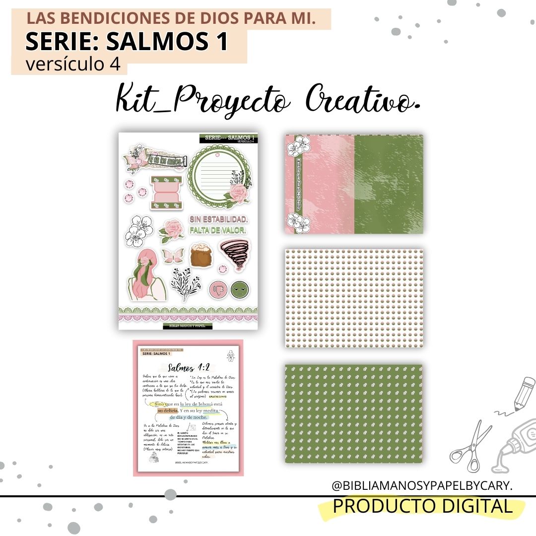 KIT_SERIE SALMOS 1_(VERSÍCULO 4) - Imagen 2